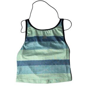 Adidas Strappy Crisscross Crop Sport Tank Vintage 2001 - M